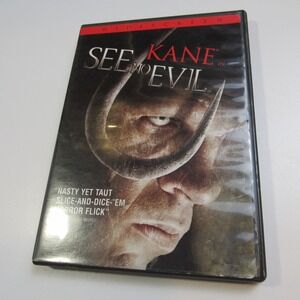 See No Evil DVD Widescreen Edition WWE Lionsgate Horror Movie Kane‎